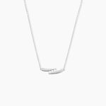 Collier Galya Or Blanc Diamant - Colliers Femme | Histoire d&rsquo;Or