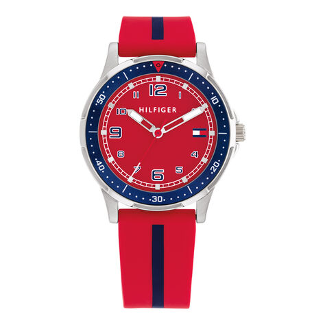Montre Tommy Hilfiger Boys Rouge - Montres Enfant | Histoire d’Or