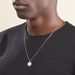 Collier Argent Blanc Hosni - Colliers Zodiaque Homme | Histoire d’Or