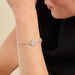 Bracelet Mayi Argent Blanc - Bracelets Femme | Histoire d’Or