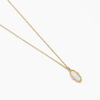 Collier Mirage Or Jaune Nacre