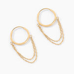 Cr&eacute;oles Calogero Or Jaune - Piercings d'oreilles Femme | Histoire d&rsquo;Or