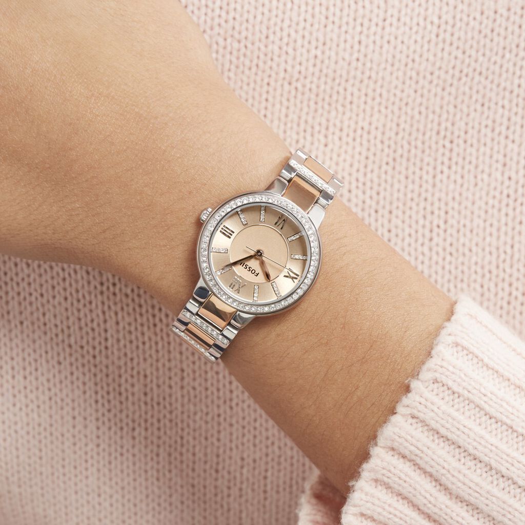 Montre Fossil Virginia Rose - Montres Femme | Histoire d’Or