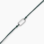 Bracelet Infini Pop Argent Blanc - Bracelets cordon Famille | Histoire d&rsquo;Or