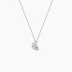 Collier Amalthee Argent Blanc Oxyde De Zirconium - Colliers Zodiaque Femme | Histoire d&rsquo;Or
