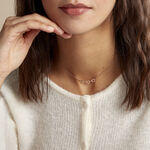 Collier Trinity Argent Rose - Ras de cou Femme | Histoire d&rsquo;Or