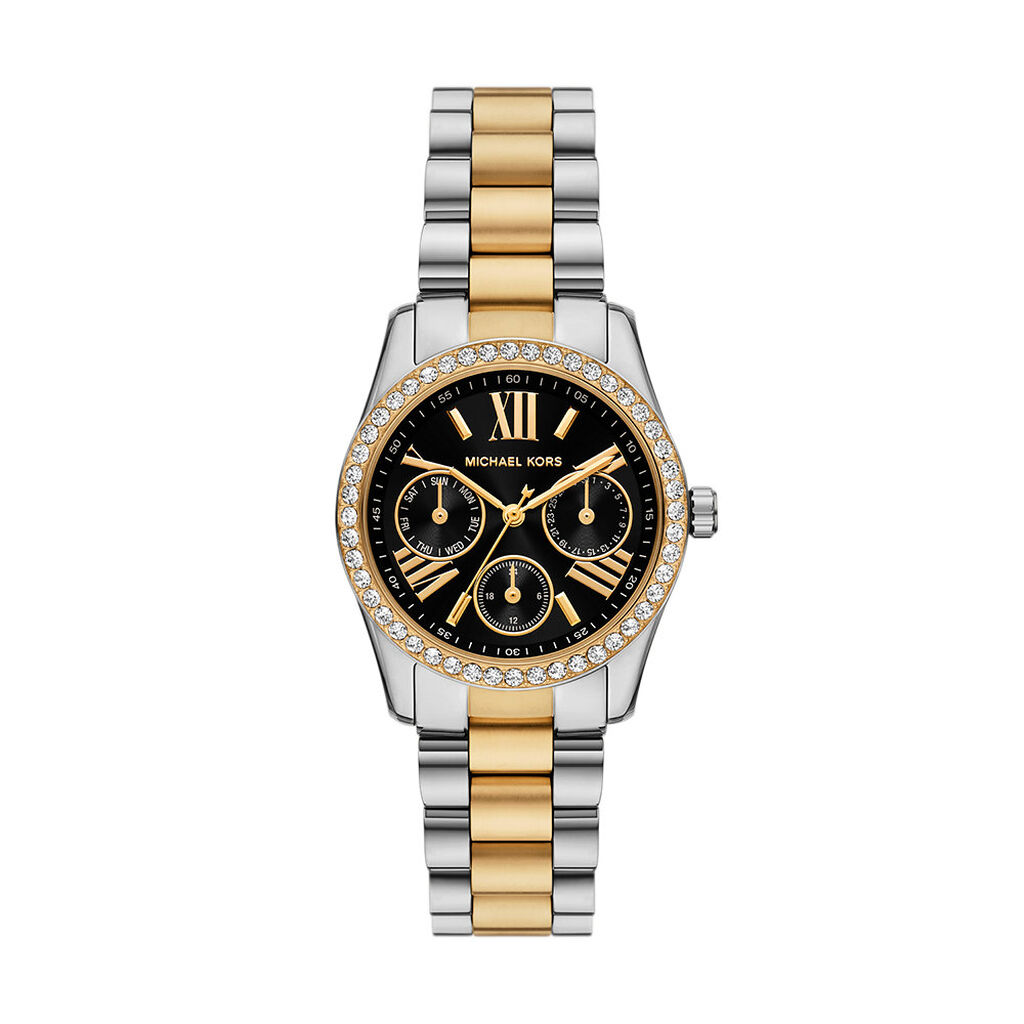 Montre Michael Kors Lexington Lux Noir - Montres Femme | Histoire d&rsquo;Or