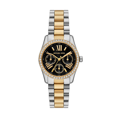 Montre Michael Kors Lexington Lux Noir - Montres Femme | Histoire d&rsquo;Or