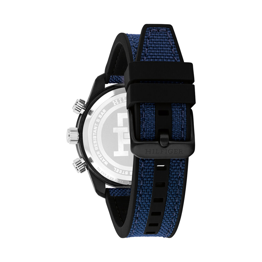 Montre Tommy Hilfiger Th85 Carbon Bleu - Montres Homme | Histoire d’Or