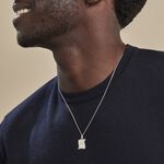 Pendentif Zodiaque Parchemin Argent Blanc - Pendentifs Zodiaque Famille | Histoire d&rsquo;Or