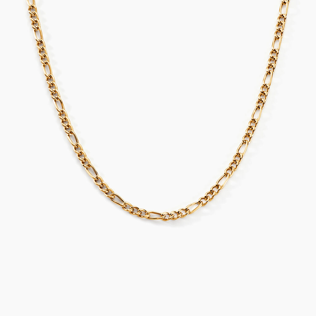 Collier Or Jaune Cameo - Bijoux sans pierre Femme | Histoire d&rsquo;Or