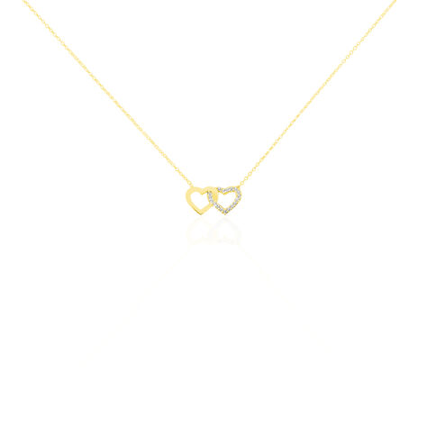 Collier Bassam Or Jaune Oxydes De Zirconium - Colliers Femme | Histoire d’Or