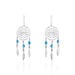 Boucles D'oreilles Pendantes Anoki Argent Blanc - Boucles d'oreilles fantaisie Femme | Histoire d’Or