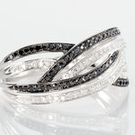 Bague Lola Or Blanc Diamant - Bagues avec pierre Femme | Histoire d&rsquo;Or