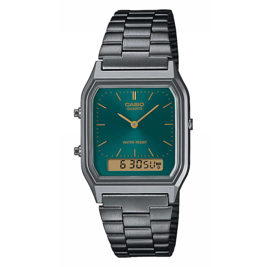 Montre Casio Collection Vert - Id&eacute;es cadeaux Unisex | Histoire d&rsquo;Or