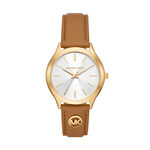 Montre Michael Kors Slim Runway Blanc - Montres Femme | Histoire d&rsquo;Or