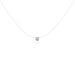 Collier Nylon Argent Blanc Oxyde - Colliers fantaisie Femme | Histoire d’Or
