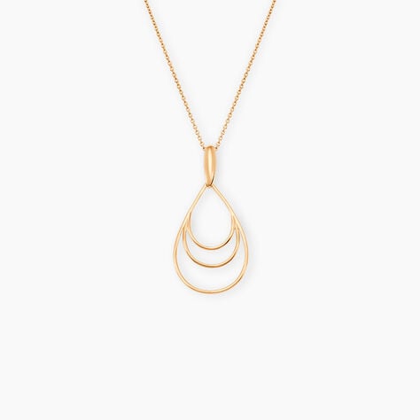 Collier Jenyfer Plaqu&eacute; Or Jaune - Colliers Femme | Histoire d&rsquo;Or