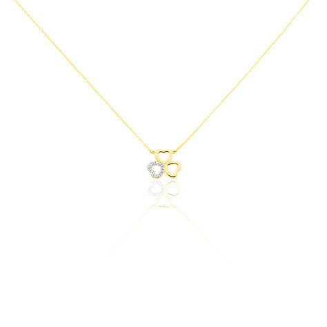 Collier Or Jaune Helisende Diamants - Colliers Femme | Histoire d’Or