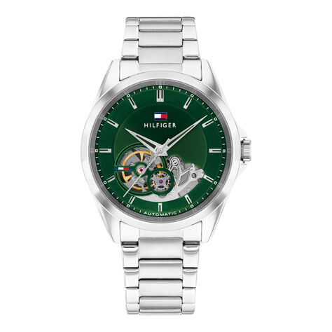 Montre Tommy Hilfiger Baker Automatic Vert - Montres Homme | Histoire d’Or