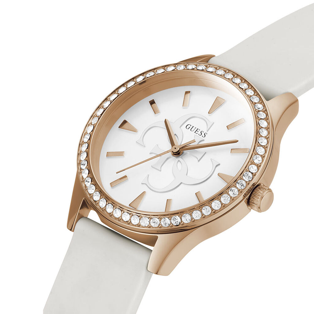 Montre Guess Anna Blanc - Montres Femme | Histoire d’Or