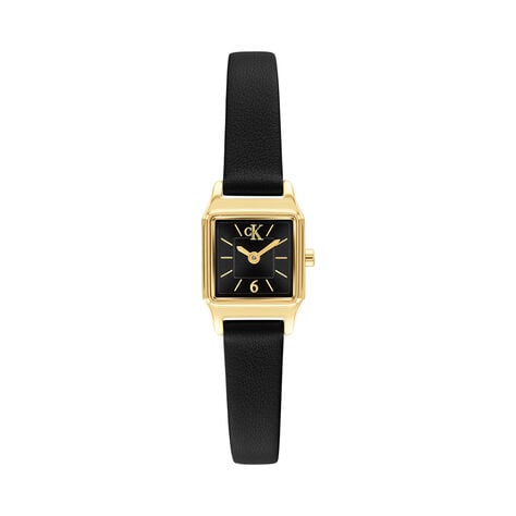 Montre Calvin Klein Soft Form Noir - Montres Femme | Histoire d&rsquo;Or