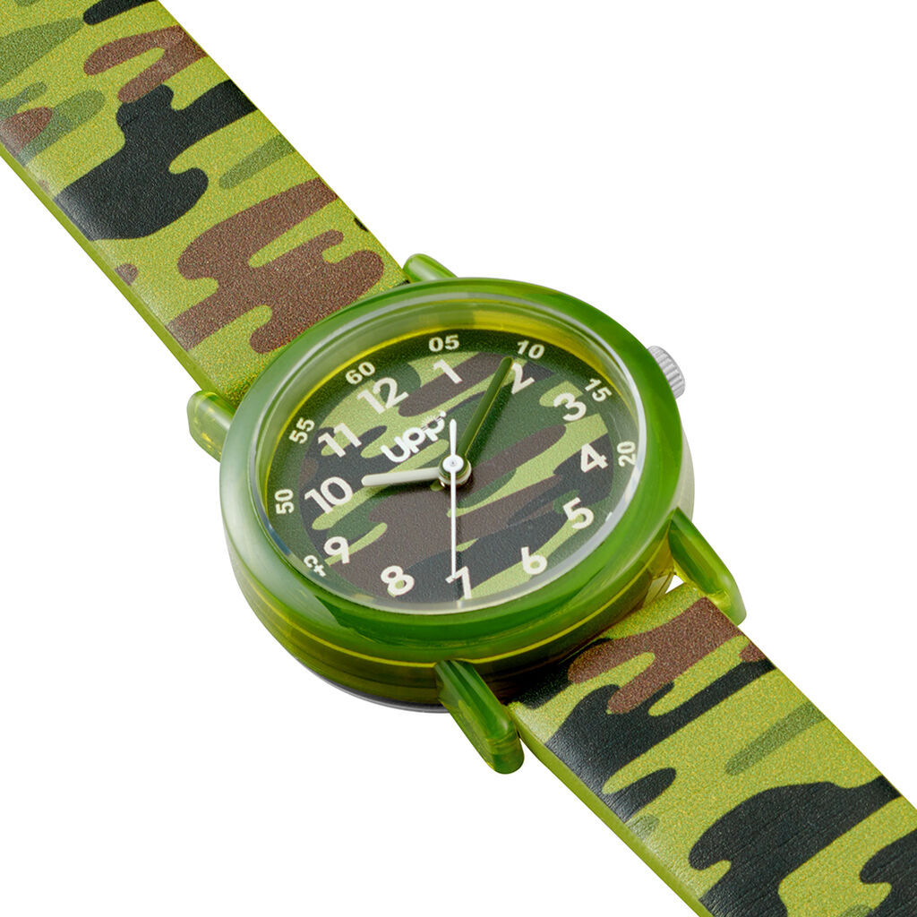 Montre Upp Tikky Army Vert - Montres Enfant | Histoire d&rsquo;Or