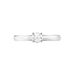 Bague Solitaire Iris Or Blanc Diamant