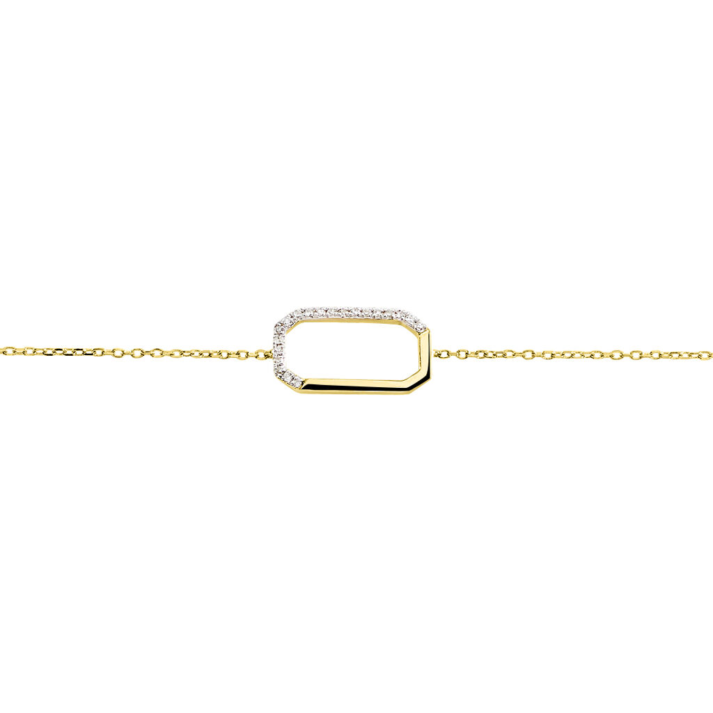 Bracelet Justine Or Jaune Diamant - Bracelets Femme | Histoire d’Or