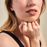 Bague Or Jaune Clothilde Topaze Oxydes De Zirconium - Bagues solitaires Femme | Histoire d&rsquo;Or