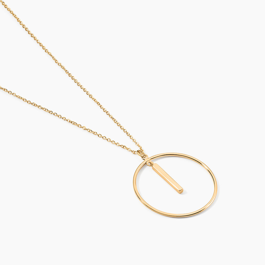 Collier Evana Plaqu&eacute; Or Jaune - Colliers Femme | Histoire d&rsquo;Or