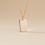 Collier Plaqu&eacute; Or Jaune Idiattis - Colliers Homme | Histoire d&rsquo;Or