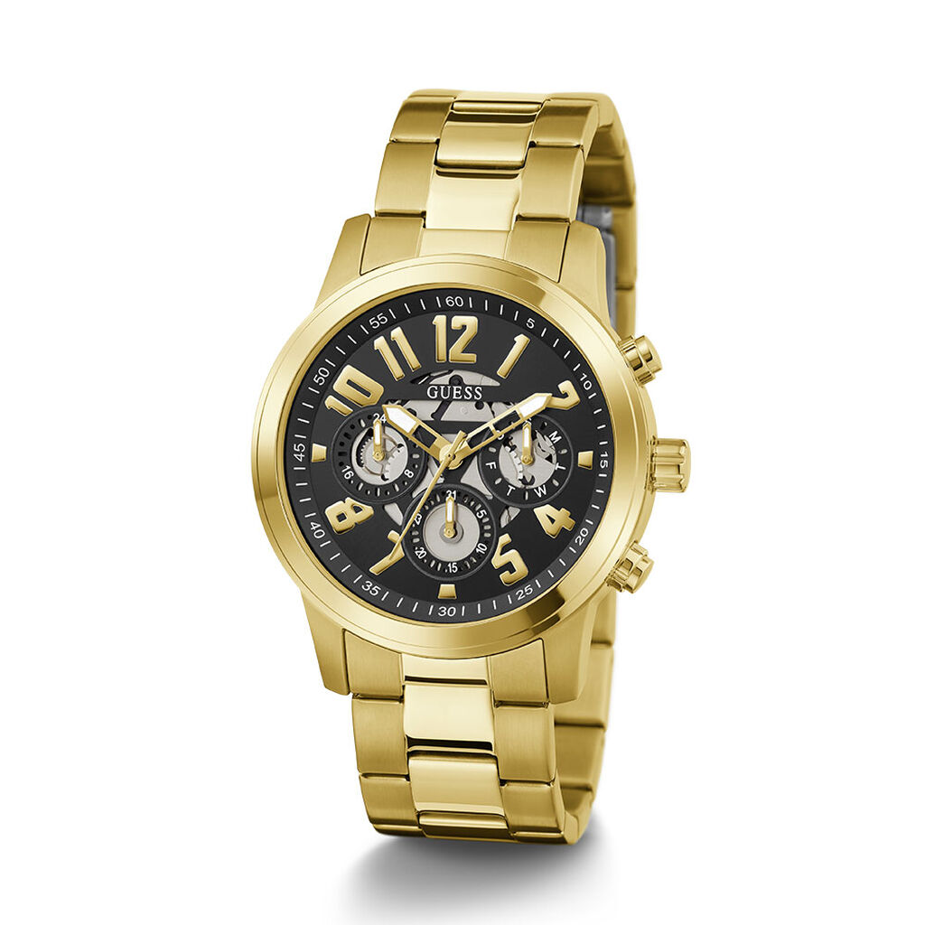 Montre Guess Parker Noir - Id&eacute;es cadeaux Homme | Histoire d&rsquo;Or