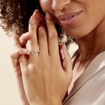 Bague Nolah Or Blanc Diamant - Bagues solitaires Femme | Histoire d&rsquo;Or