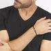 Bracelet Fabrice Acier Blanc - Bracelets cordon Homme | Histoire d’Or