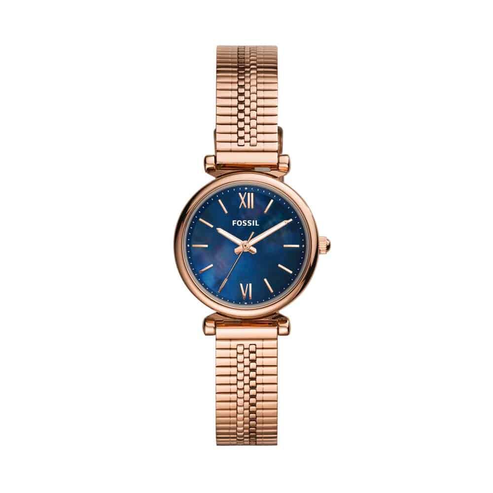 Montre Femme Connectée FOSSIL Q en Acier Bleu - FTW6002 - Cleor