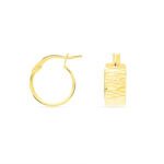 Cr&eacute;oles Asma Or Jaune - Boucles d'oreilles cr&eacute;oles Femme | Histoire d&rsquo;Or