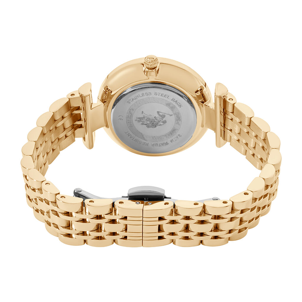 Montre U.s. Polo Eleonor Blanc - Id&eacute;es cadeaux Femme | Histoire d&rsquo;Or