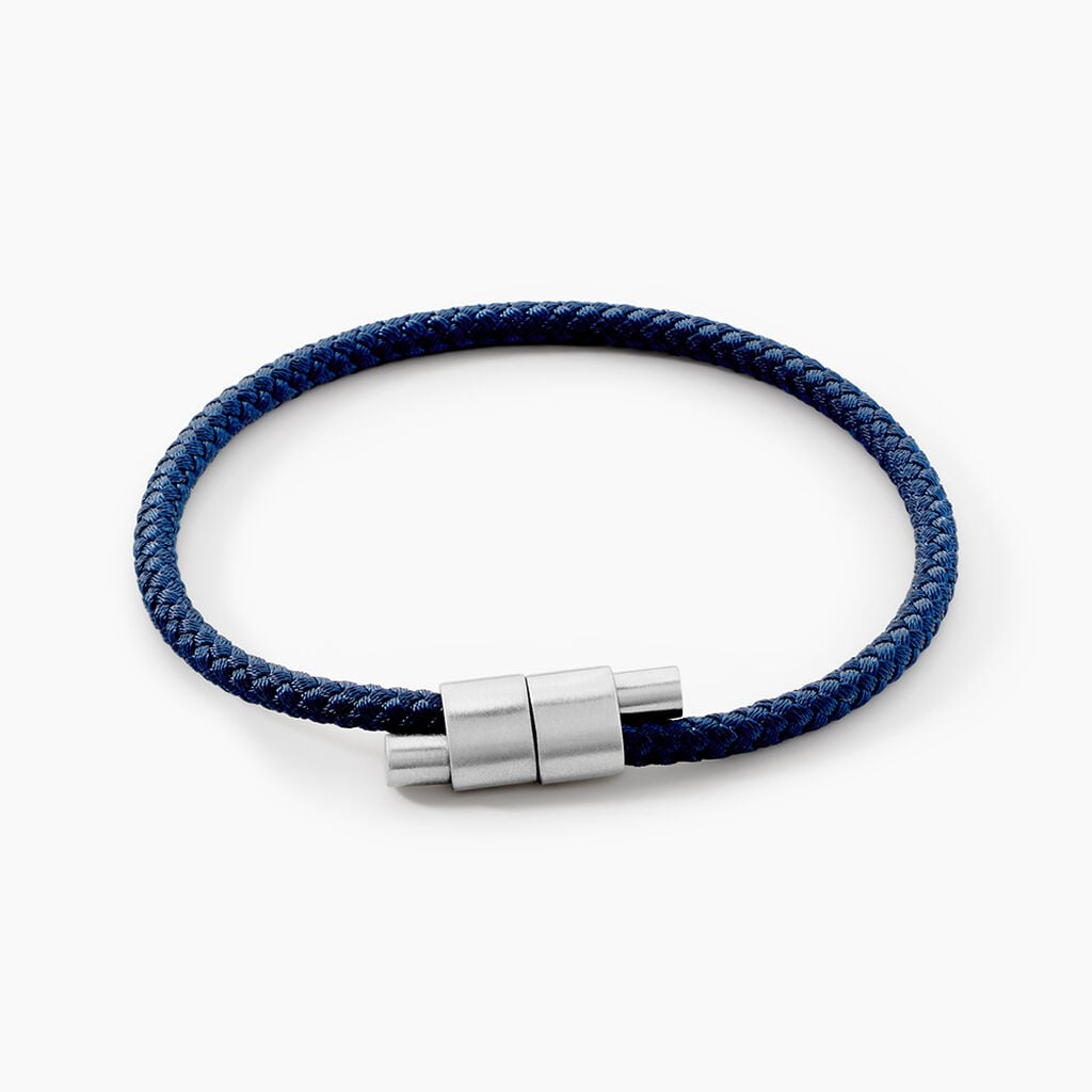 Bracelet Neuss Acier Blanc - Bijoux sans pierre Homme | Histoire d&rsquo;Or
