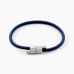 Bracelet Neuss Acier Blanc - Bijoux sans pierre Homme | Histoire d&rsquo;Or