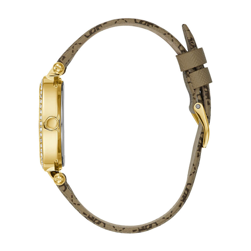 Montre Guess Terrace Champagne - Montres Femme | Histoire d&rsquo;Or