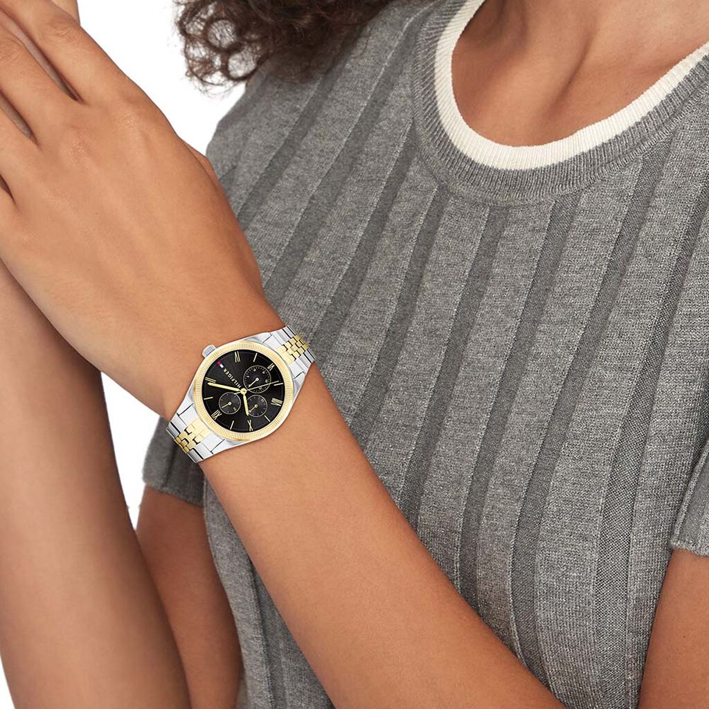 Montre Tommy Hilfiger Monica Noir - Montres Femme | Histoire d’Or