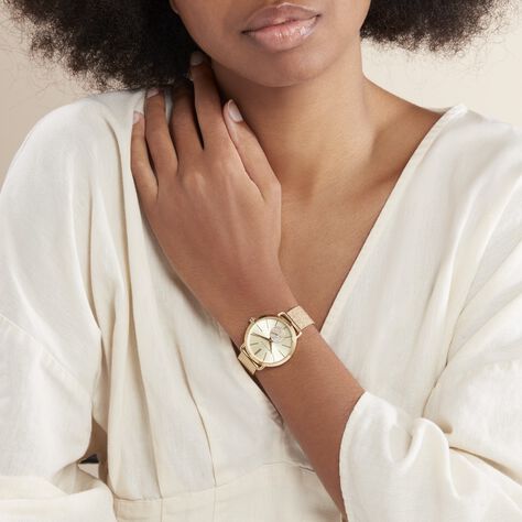 Montre Michael Kors Portia Champagne - Montres Femme | Histoire d’Or