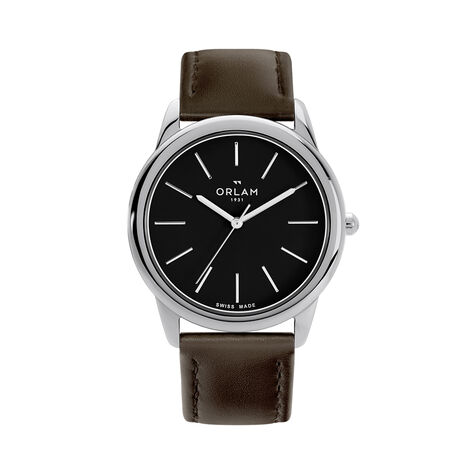 Montre Orlam Eternite Noir - Montres Homme | Histoire d&rsquo;Or
