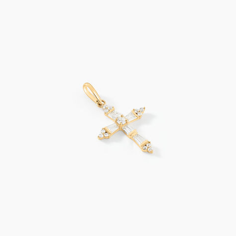 Pendentif Or Jaune Neottie Oxydes - Pendentifs Femme | Histoire d’Or