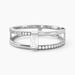 Bague Erynn Argent Blanc Oxyde De Zirconium - Bagues solitaires Femme | Histoire d’Or