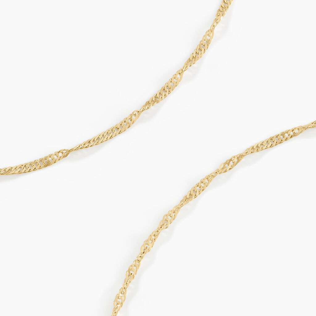 Chaine Imanie Or Jaune - Chaines Famille | Histoire d’Or