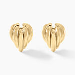 Boucles D'oreilles Or Jaune Verbena - Clous d'oreilles Femme | Histoire d&rsquo;Or