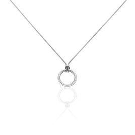 Collier Magda Argent Blanc - Colliers fantaisie Femme | Histoire d’Or