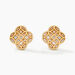Boucles D'oreilles Puces Rosalite Or Jaune Nacre - Clous d'oreilles Femme | Histoire d’Or
